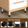 4 Pcs Furniture Riser ABS Anti Slip Sofa Desk Leg Riser 40-63MM Height Adjustable Bed Riser Telescopic Furniture Stand Support