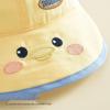 Cute Cartoon Semi-Mesh Children's Windproof Sun Hat - Versatile Outdoor Bucket Hat for Babies
