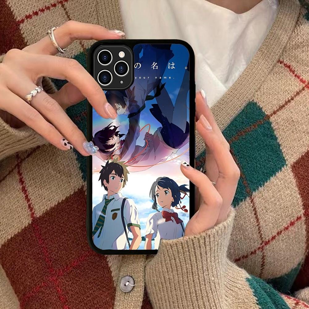 Anime Your Name Phone Case Silicone PC+TPU For For IPhone 11 12 13 14 15 16 Plus Pro Max Cover