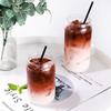 Transparent Mug Drinking Glass Beverage Cocktails , Small 390ml