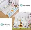 Foldable XPE Baby Crawling Mat: Thick, Odorless Foam Floor Mat for Infants.