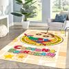 Cartoon Characters Adventure Square rugs are a great choice for living rooms, bedrooms, home décor, and as gifts.