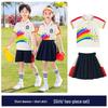 2025 Neuer Stil Buntes Akademisches Kinder Sommer Sportuniform Set