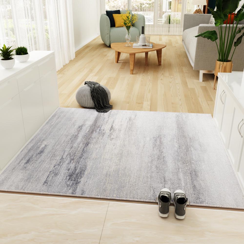 Wabi-Sabi Style Luxury Non-Slip Velvet Entrance Mat for Porch and Bedroom.