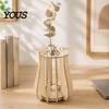 Anti Deformation Flower Pots for Interior Wooden Puzzle Vase, Display Stand Flowers or Simple Style Vases Gift Artificial Flowers, Decorative