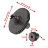 Hardened Metal Sprocket PINION GEAR RC Transmission Du for 104001 Cars Accessories Spare Parts