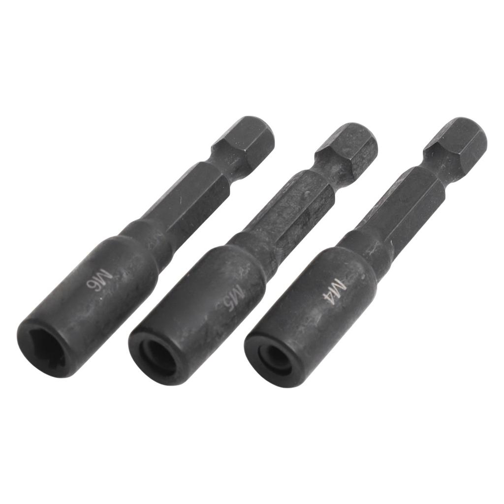 Screw Tap Socket Holder Extension Bar 412mm Set of 6 for Professional Use