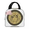 Design Medusa Gorgon Greek Mythology Insulated Lunch Bag for Kids School Cooler Thermal Food Box Tote Lunch Boxes Container