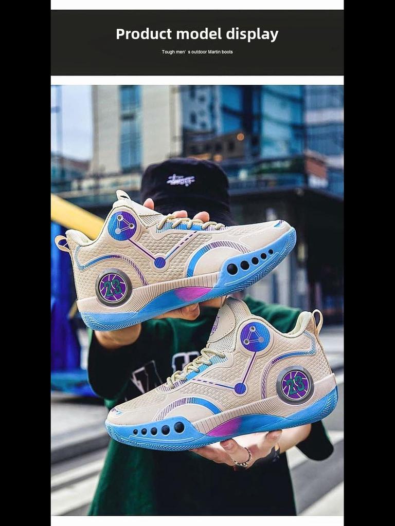 Spring/Summer Hot Style: Hongqing Couple Basketball Shoes - Outdoor Youth Running & Casual Sneakers.