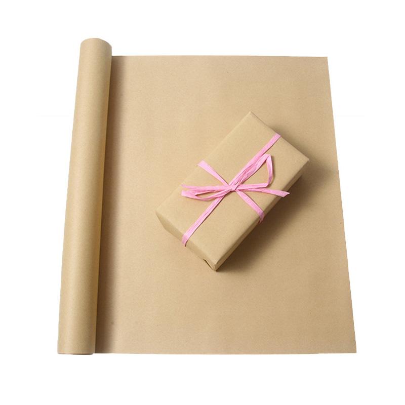 

1 рулон крафт-бумаги своими руками для подарков и цветов, упаковка 10 м 30cm*10m