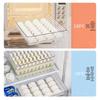 Food-Grade Dumpling Freezer Storage Box with Lid