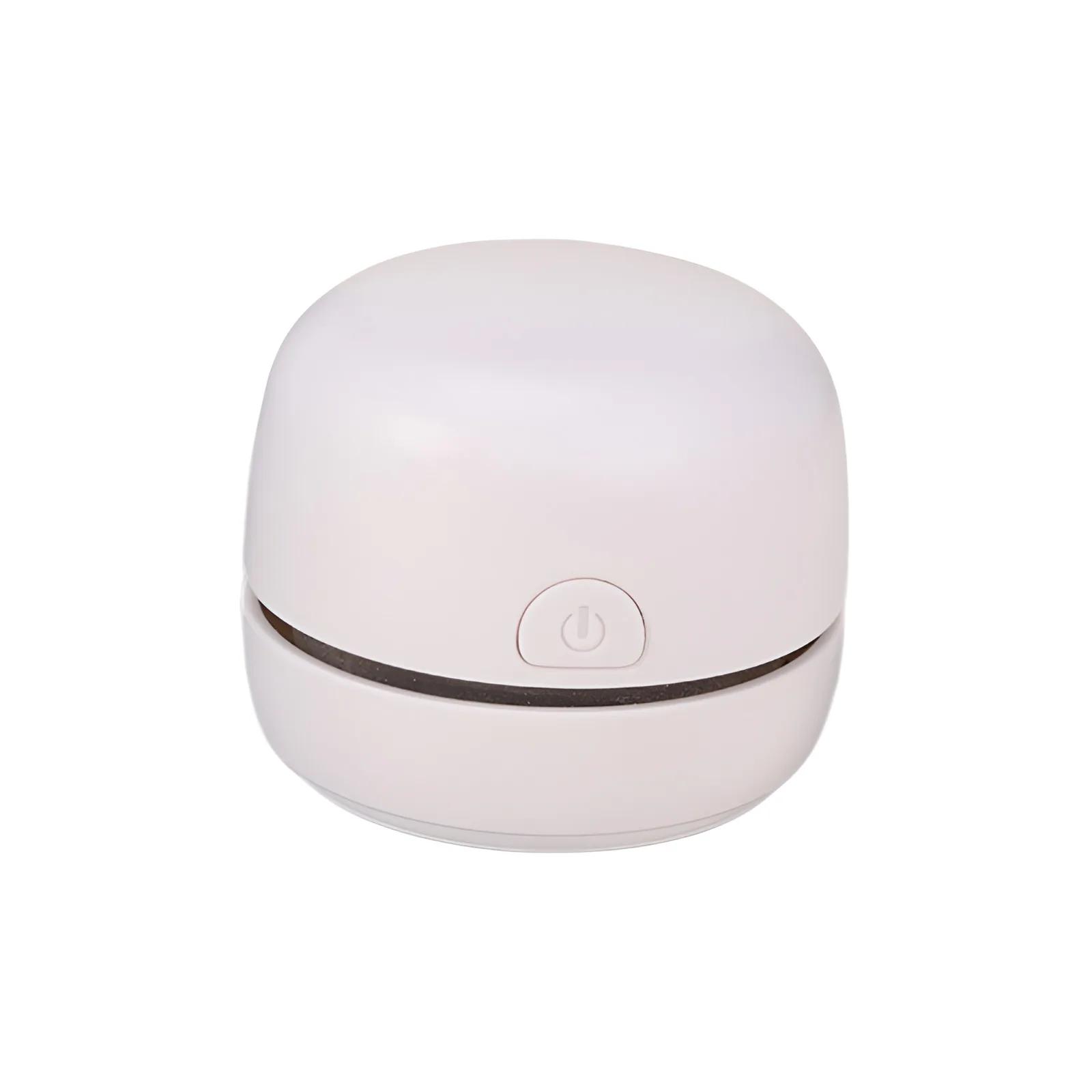 

Desktop Cleaning Vacuum Cleaner Home Mini Portable Keyboard Silent Cleaner for Office Sofa Floor Study Desk Pencil Shavings білий