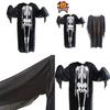 Halloween Skeleton Ghost Fancy Dress Cosplay Costume For Adults And Kids