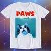Paws Cat Swimming Cat Pet Summer Fishing Wierd Meme Funny Top Style Unisex Gamer Movie Music Gift Cool Tee T Shirt E900