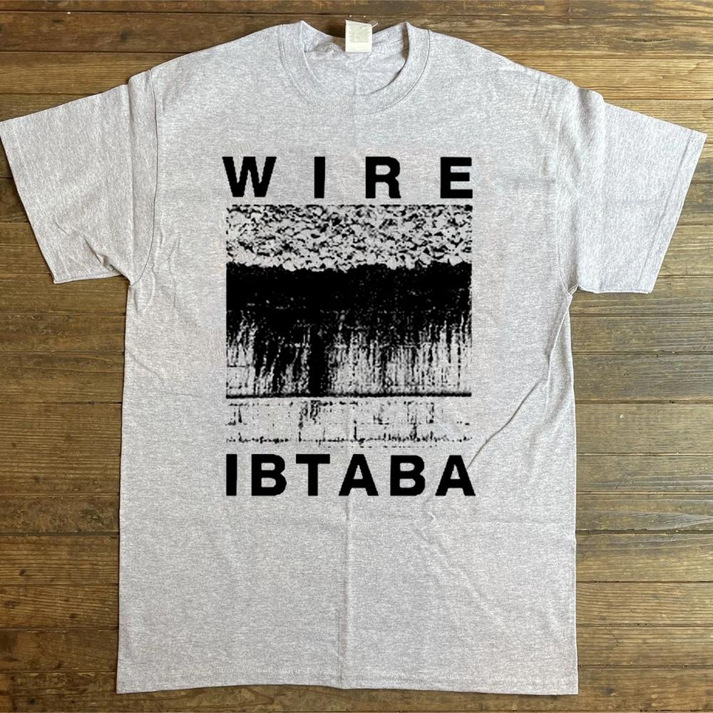 

NEW Wire IBTABA Short Sleeve Cotton gray All Size Shirt FF100 Unisex T-Shirt XL