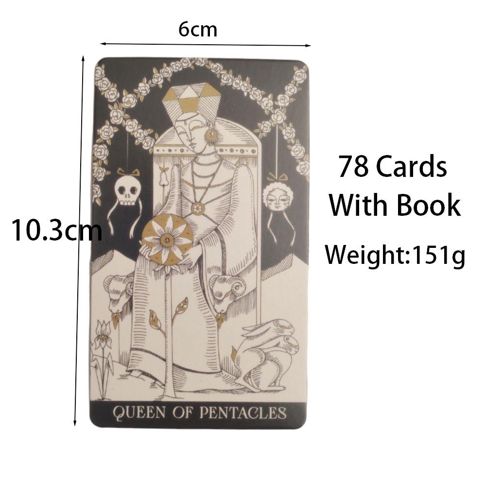 Symbolic Soul Tarot 78pcs Study Deck for Beginners 10.3*6cm Board Games Cards
