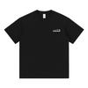 Trendy Black Couple's Oversized Short Sleeve T-Shirt - Pure Cotton, Plus Size, Korean-Style, High Street Fashion