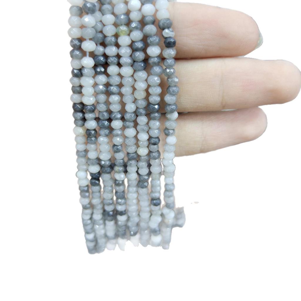 Faceted Moonlight Abacus Beads - DIY Jewelry Accessories Findings, Round Semi-Finished Beads.