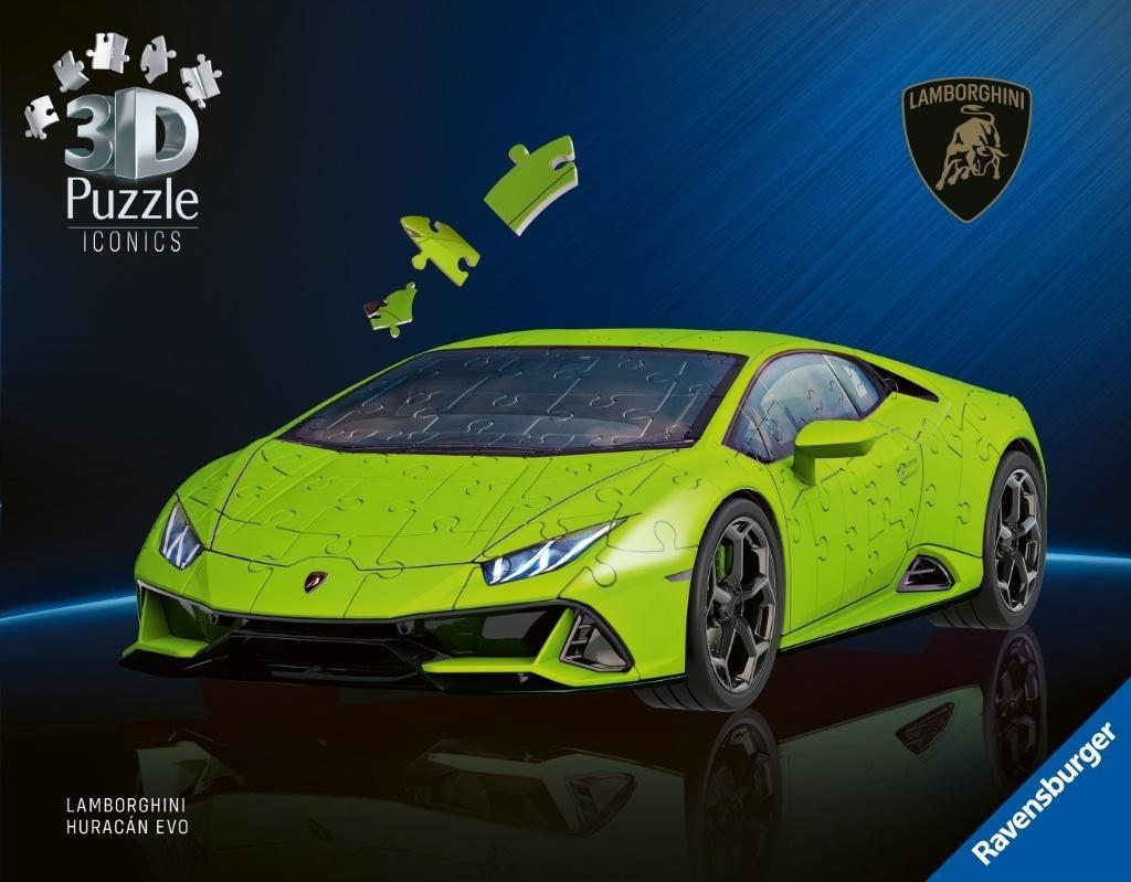 Puzzle 3D Lamborghini Huracn Evo-Verde
