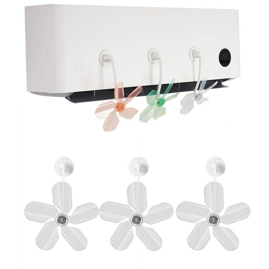 Conditioning Fan Drainer Anti-direction Shield Adjustable Direction Of Bedroom Living Room Hanging Universal Type Three Packages
