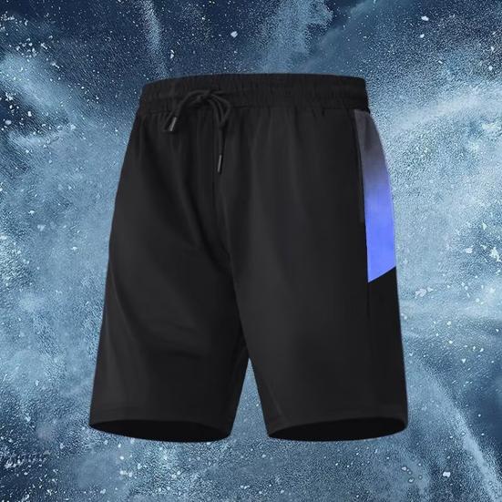 Men Sport Shorts Quick-Dry Breathable Adjustable Waist Lace Running Shorts Versatile Gym Sports Leisure