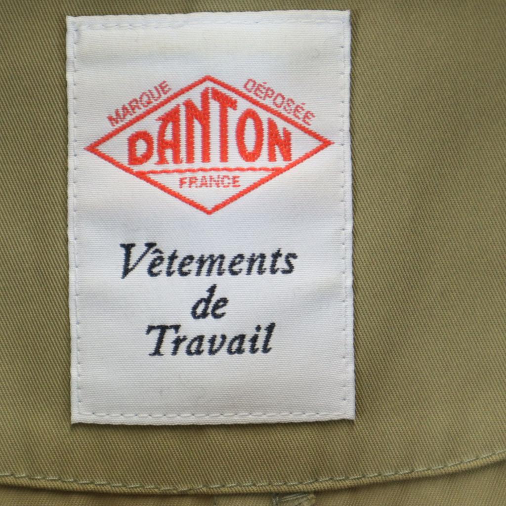 Danton Edelstahlkragenmantel 36 beige Herren Gebraucht