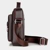 Shoulder Bag Adjustable Strap Waterproof Solid Color Lightweight Large Capacity Crossbody Bag for Business