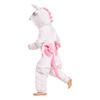 Piżama dla dzieci dziecięca kigurumi onesie kostium jednorożec jasny róż 105-115