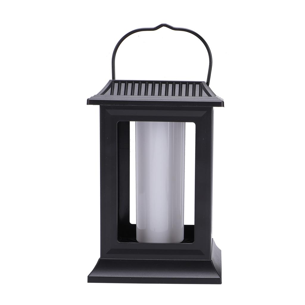 Solar Flickering Flame Lights, 2 Pack Outdoor Hanging Lights, Auto Dusk to Dawn, IP65 Rainproof Solar Lantern for Patio