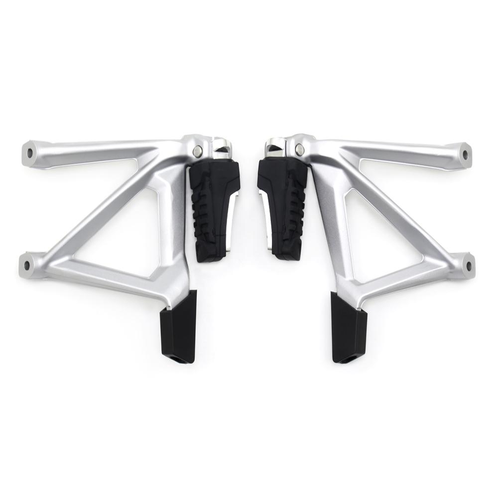 For BMW R1250GS R1200GS R1250 GS 1200GS LC Adventure 2013-2024 Motorcycle Rear Passenger Footpegs Kit Foot Rest Bracket Full Set