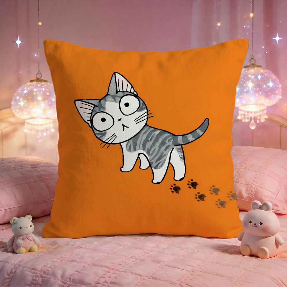 

CChis Sweet Home Cushion Cover Premium Comfort Reversible Pillow Cove Two In One Design For Any Room Car Interior 30x30cm 12x12in