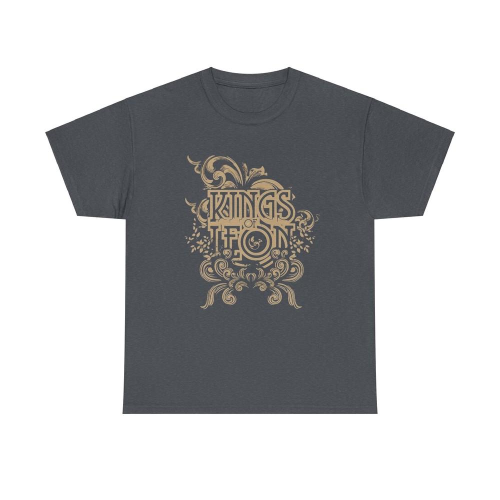 Kings Of Leon T Shirt Retro Logo Art Album Rock Unisex Heavy Cotton Tee Unisex T-Shirt XXXXL