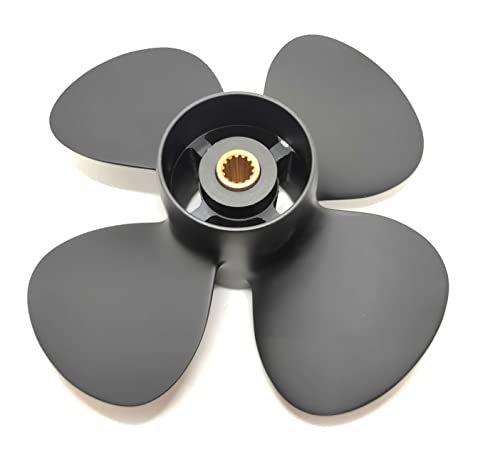 

Tohatsu Outboard Motor Genuine Parts Propeller 7 Pitch Aluminum 4 Blades 9.9-20 Horsepower 3Y0B64514-0