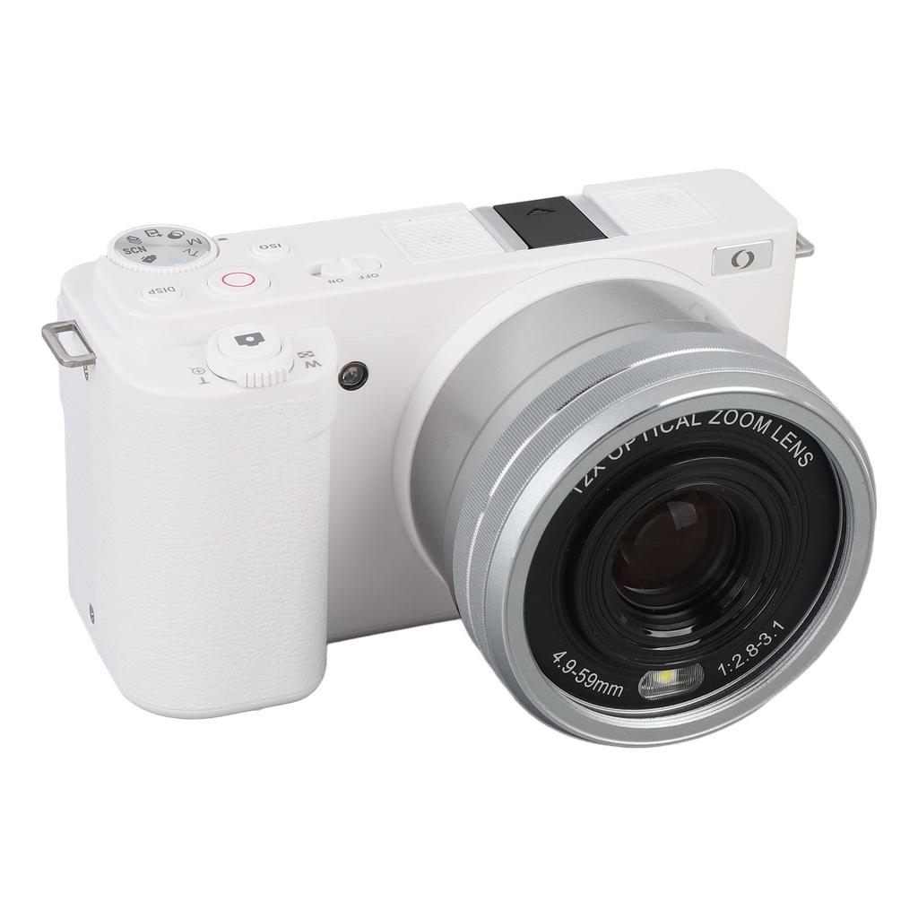 4K Digital Camera for Photography Autofocus 64MP Compact Travel Video Camera with 12X Digital Zoom