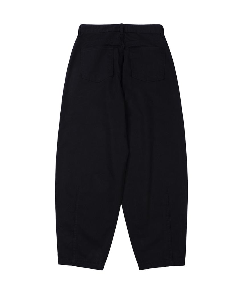 GAKKAI UNIONS Cotton Balloon Chino Pants Black