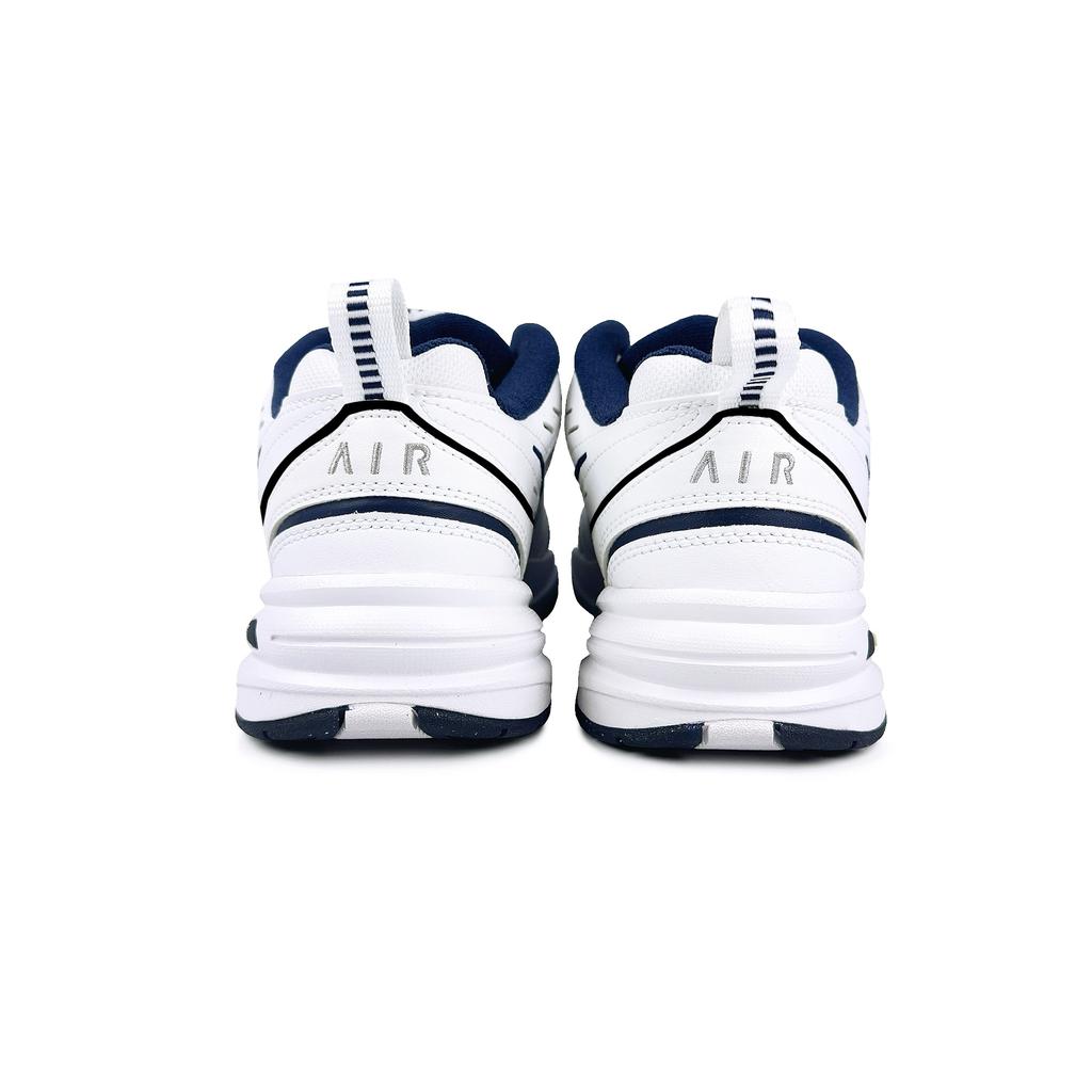 Nike Air Monarch 4 Steam Rose, Dark Night Low top Chunky Sneakers Unisex Black White 415445-102(Team690-)