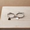 Halloween Cartoon Ghost Magnetic Rope Bracelet Love Heart Magnet DIY Beaded Rope  Gift for Friends