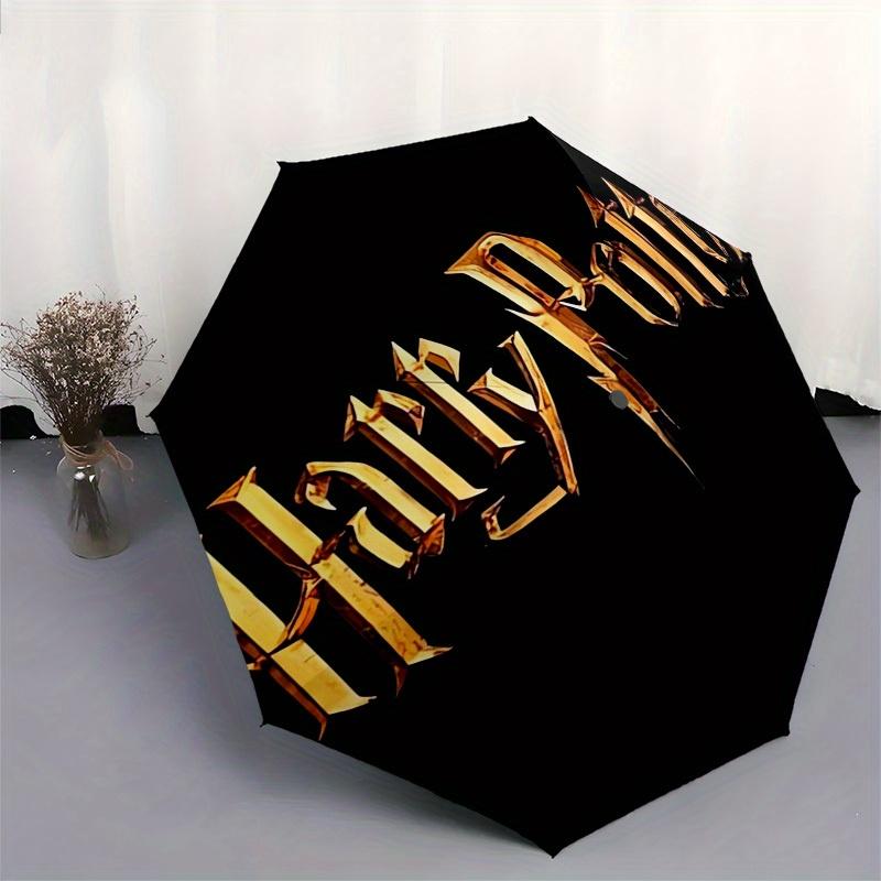 1pc Harry Potter Themed High-quality Umbrella,Automatic Opening and Closing Umbrella,Multi-functional Umbrella G0811067