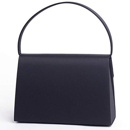 Aurora Black Formal Bag, Grosgrain, Water-Repellent, Large, Suitable for Weddings, Funerals, Entrance Ceremonies, Graduations, and Other Special