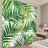 Set Of 2 Plant Curtain Tropical Palm Leaves Natural Feelings Suitable Living Room Bedroom Kitchen Bathroom Polyester Ideal For Great