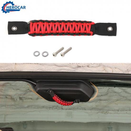 Ручки для захвата заднего стекла и лобового стекла автомобиля Для Jeep Wrangler JL 24+ Паракорд