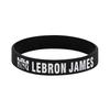 Douyin Popular NBA Star Signature Luminous Silicone Sports Bracelet/Wristband