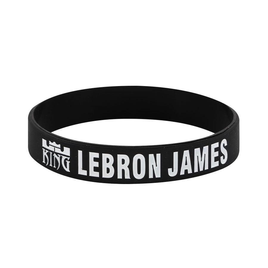 Douyin Popular NBA Star Signature Luminous Silicone Sports Bracelet/Wristband