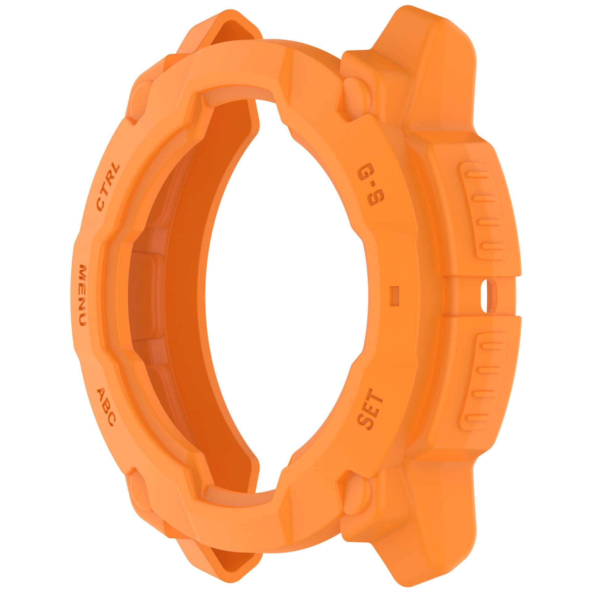 

Силиконовый чехол для Garmin Instinct 3 45 мм 50 мм Гибкий Мягкий ТПУ Защитный Чехол-Бампер для Instinct3 Чехол Протектор Аксессуары for Instinct 3 50mm оранжевый