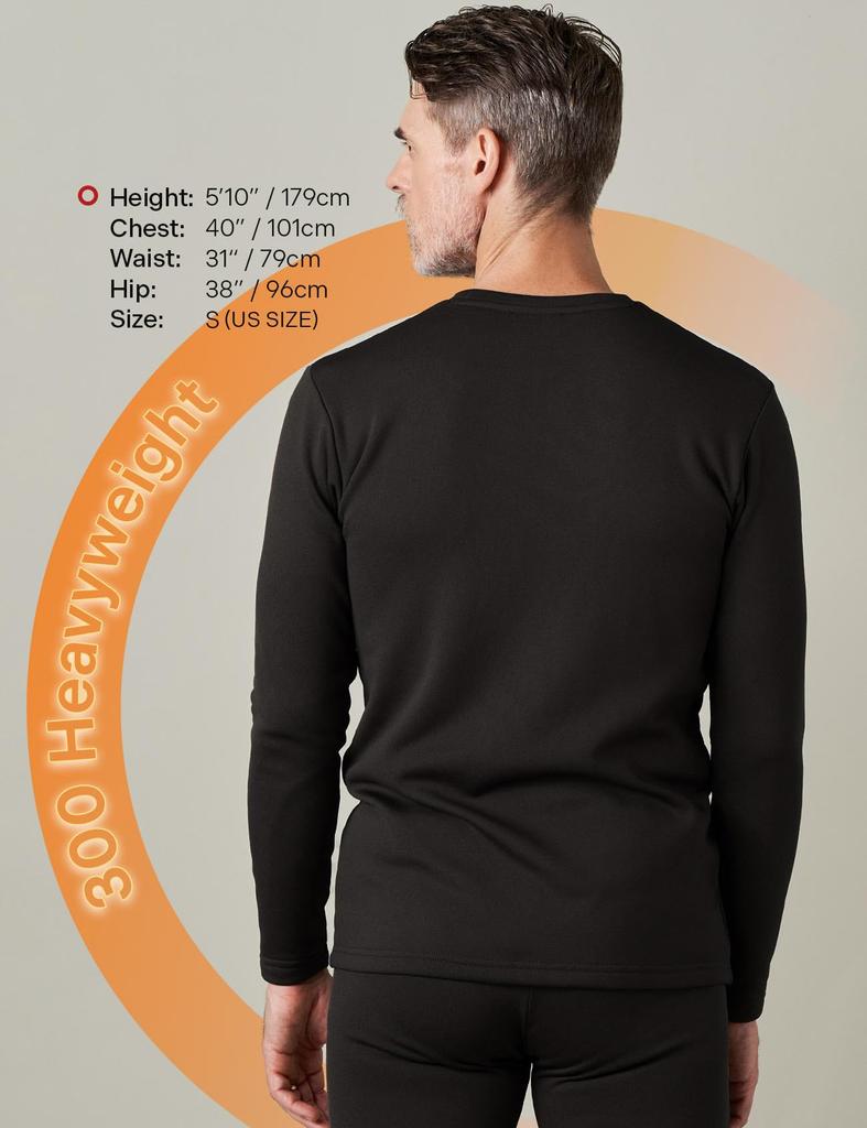 Warme Kalte Wetter Warme Langarm Unterhemd Schwarz Dickes Hemd Größe (Lapasa) Unterwäsche, Unterwäsche, Fleece-gefüttert, [2. (Nur Extra), L]