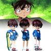 Edogawa Skateboard Conan Football Pvc Toy Model Desktop Decoration Gift Child