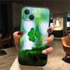 Fresh Clover Full Print Phone Case for iPhone 17 16 15 14 13 12 11 Series Pro Max Plus Double Layer Protection