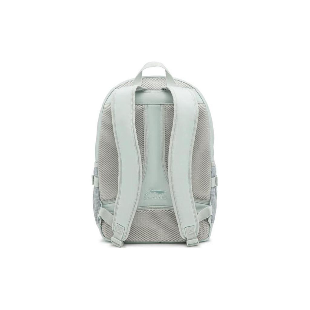 New LiNing Sports Life Collection Polyester Backpack Sports Bag Backpack Unisex Mist Gray ABSU001-1