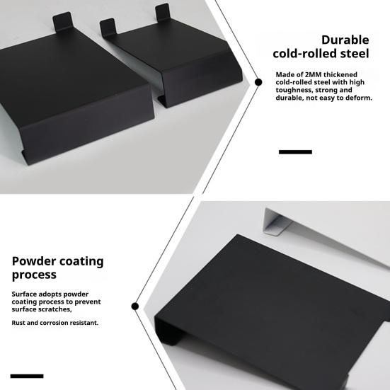 Yousheng Desktop Speaker Stand Metal Support Base 15Degree Tilt Shockproof Heavy Duty Small Speaker Rack Audio Equipment Stand Stable Sound Experience