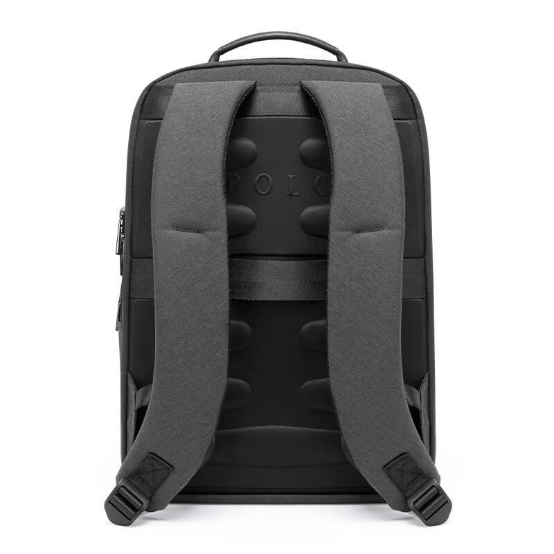 Polo Backpack for Men, Business Simple Style, Large Capacity Laptop Bag, 15.6 Inches, Suitable for Travel And Commuting